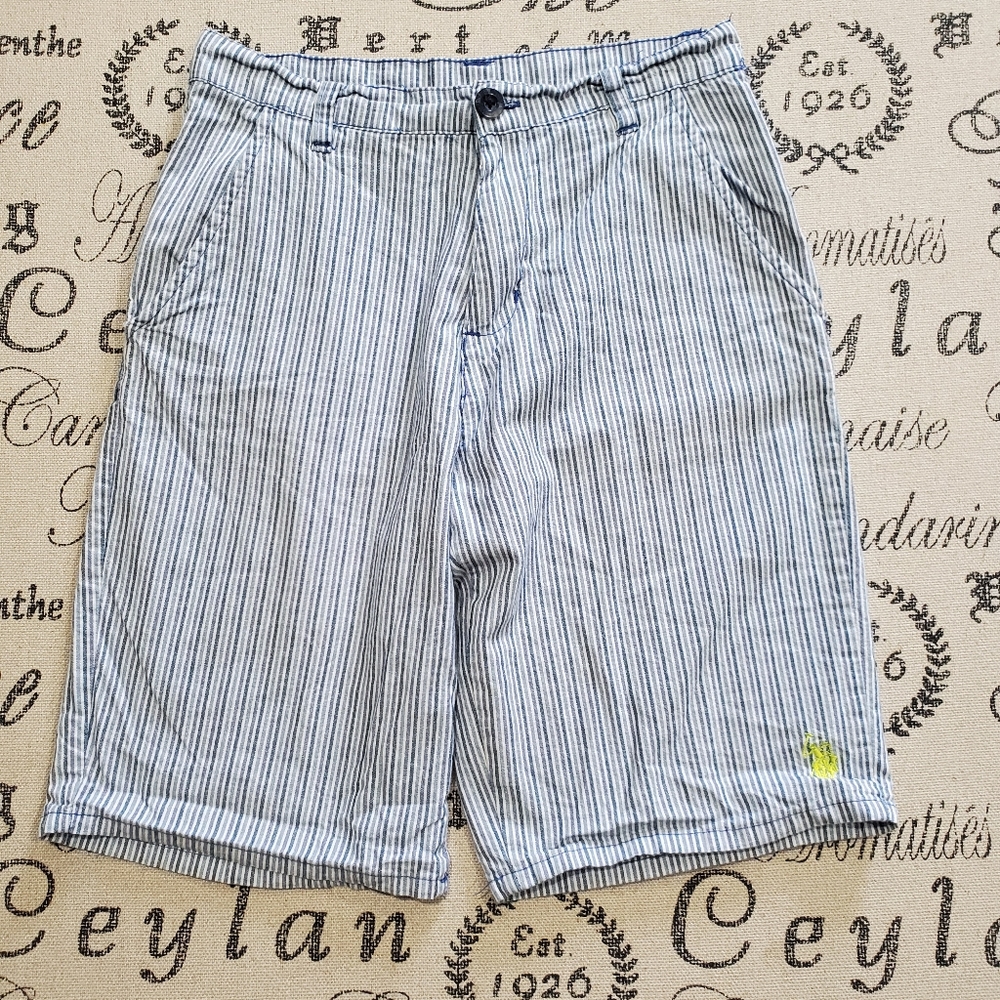U.S. Polo Assn. Boy Striped Shorts Size 10